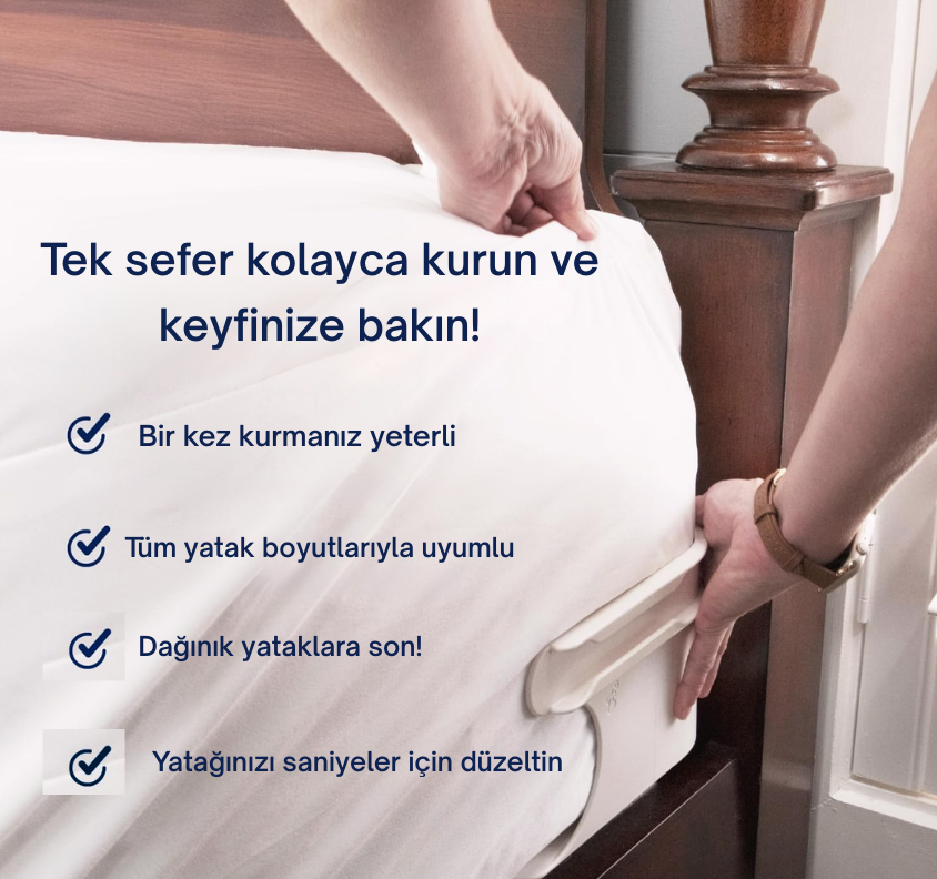 SleepClip – Çarşaf Sabitleyici Set